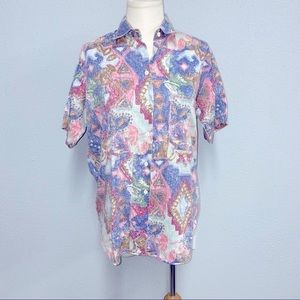 Women’s button down top Sz S